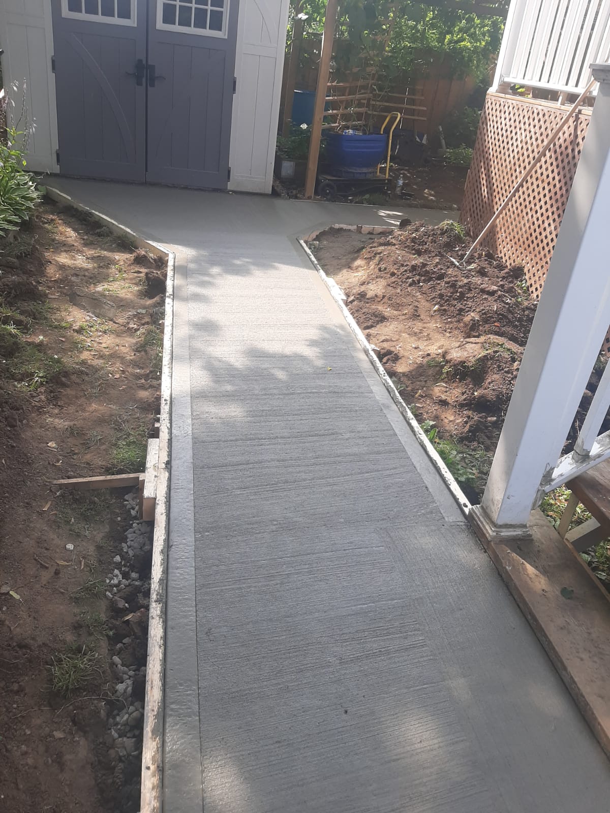 Concrete repair project by MP1 Construction