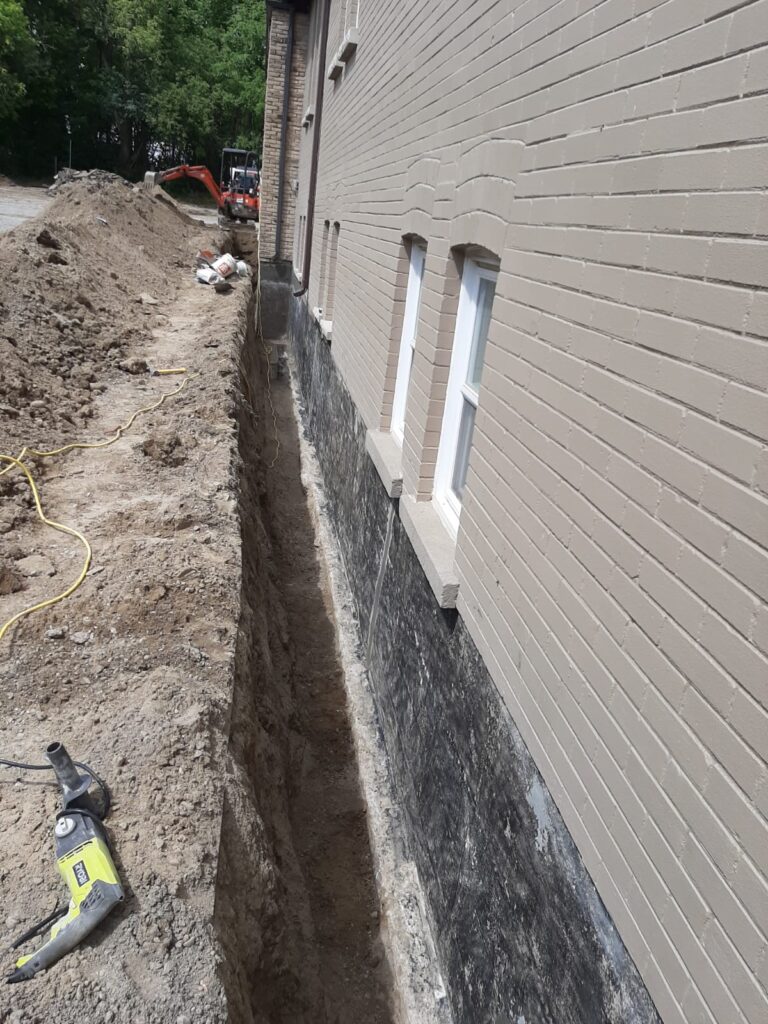 Waterproofing project by MP1 Construction
