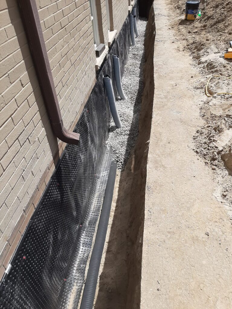 Waterproofing project by MP1 Construction