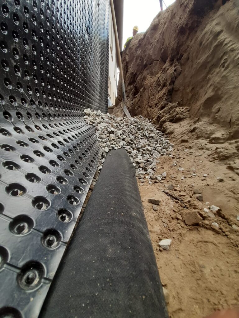 Waterproofing project by MP1 Construction