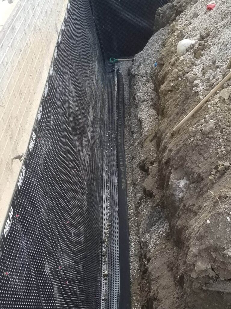 Waterproofing project by MP1 Construction