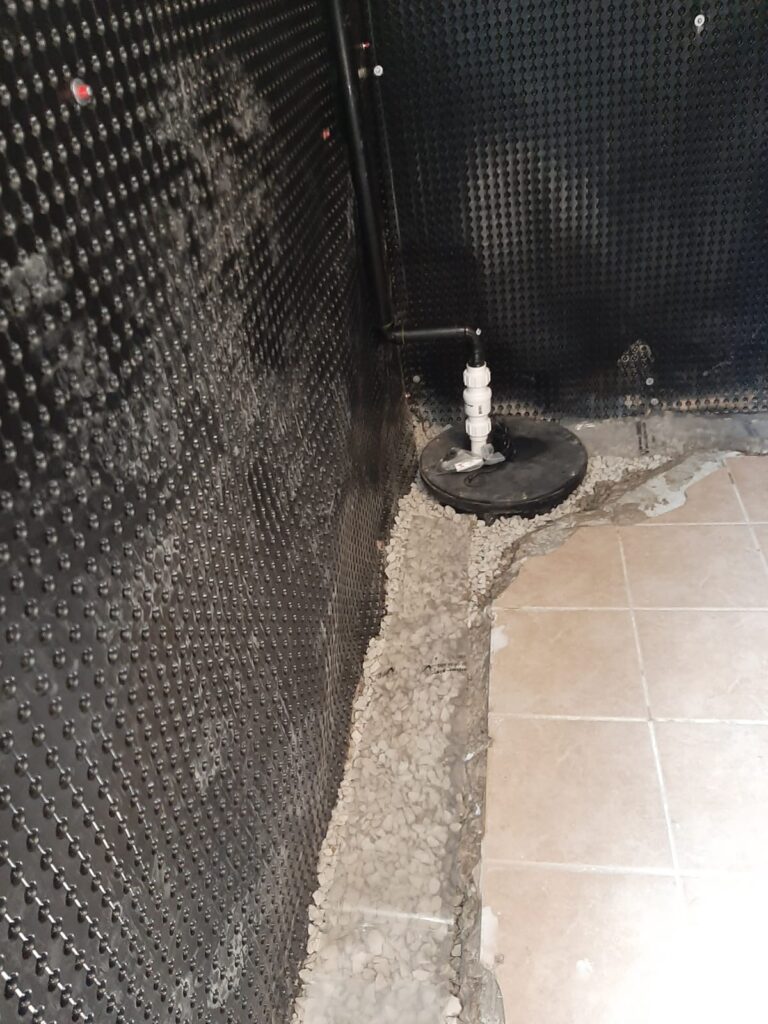 Waterproofing project by MP1 Construction