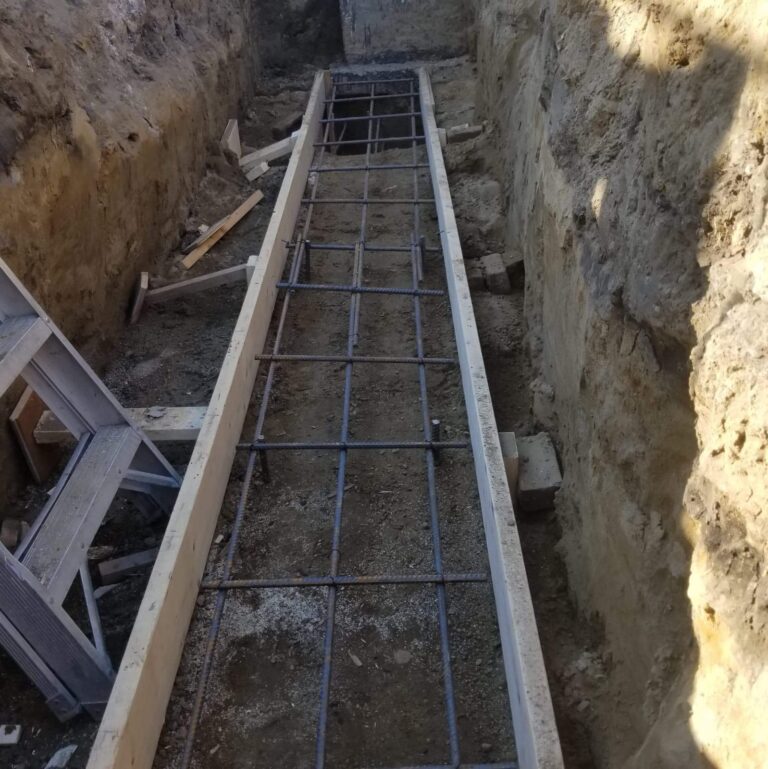 Bench footings project by MP1 Construction, photo 4 of 8
