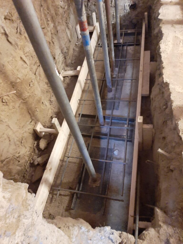 Bench footings project by MP1 Construction, photo 5 of 8